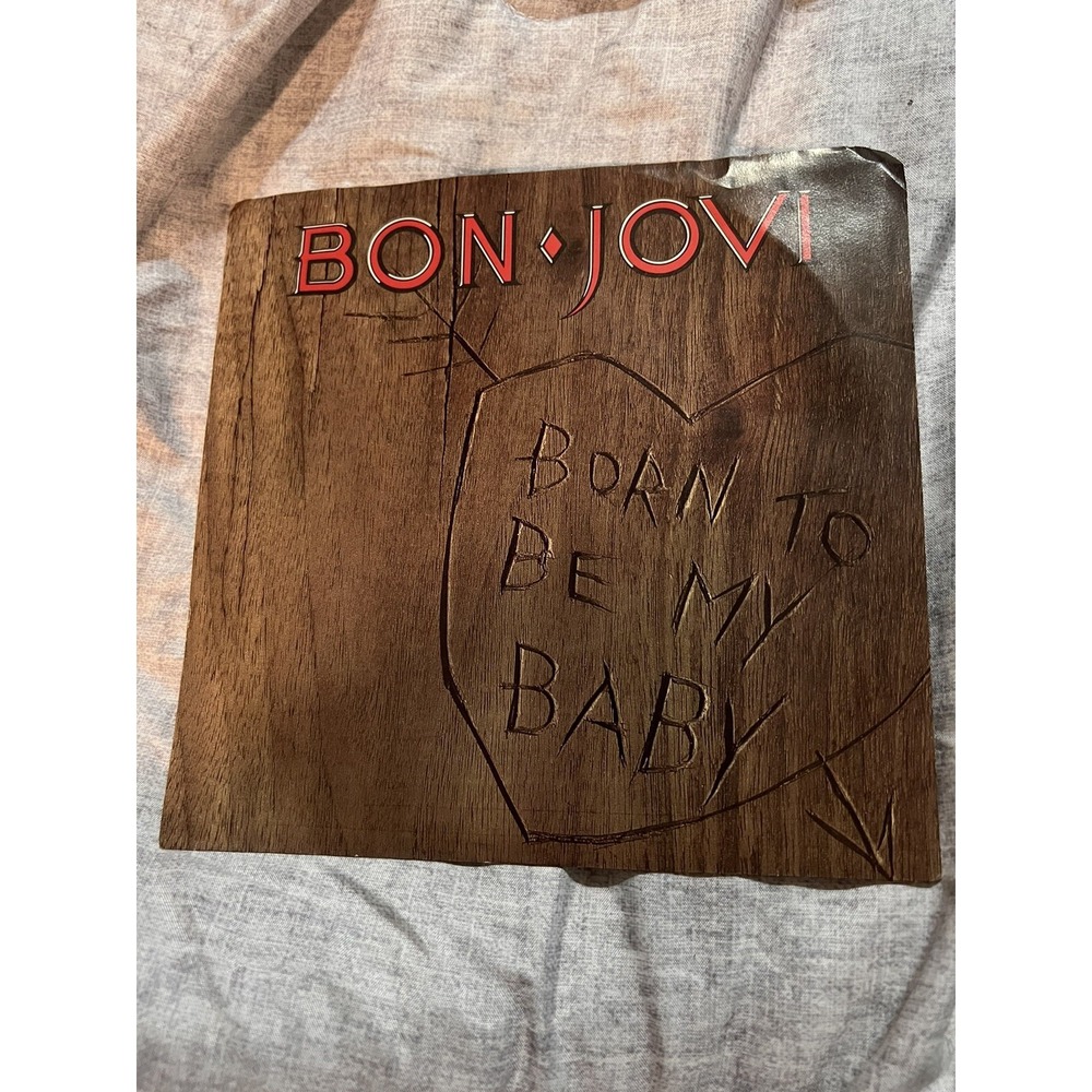 Bon Jovi "Born To Be My Baby / Love For Sale" VG+ / VG+